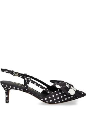 Kate Spade 50mm leather pumps - Black