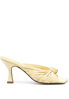 Souliers Martinez 90mm Alcala sandals - Yellow