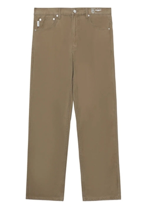 CHOCOOLATE mid-rise straight-leg trousers - Neutrals