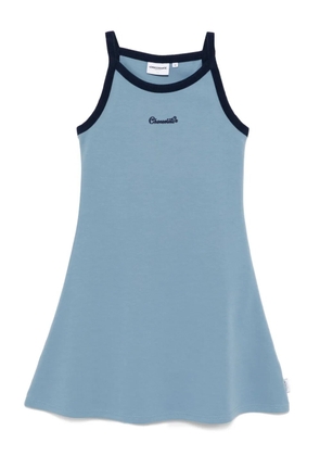 CHOCOOLATE logo mini dress - Blue