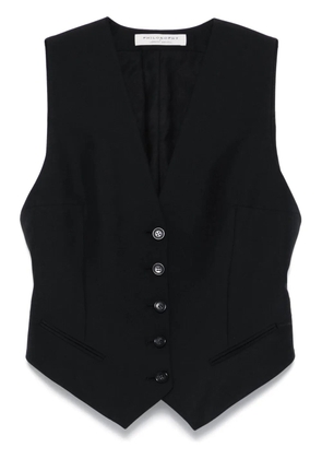 Philosophy Di Lorenzo Serafini V-neck waistcoat - Black