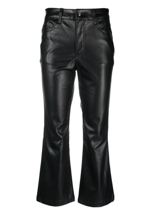 DKNY mid-rise flared trousers - Black