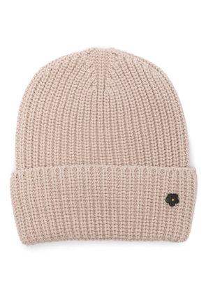 A Paper Kid ribbed beanie - Neutrals