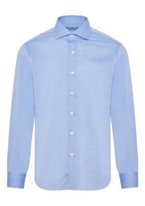 Barba cotton shirt - Blue