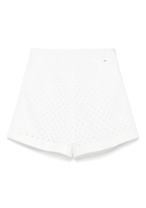 Herno cut-out shorts - White