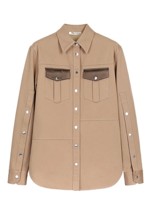 Ports 1961 flap-pockets shirt - Neutrals