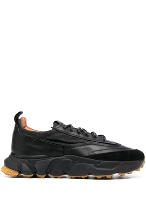 Buttero leather low-top sneakers - Black