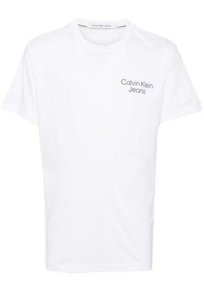 Calvin Klein logo-printed t-shirt - White