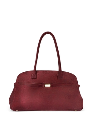 Orciani Aura Peach strap-detail shoulder bag - Red