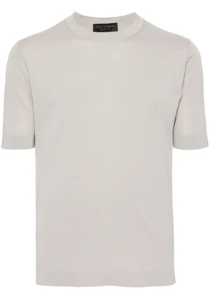 Dell'oglio crew-neck cotton T-shirt - Grey