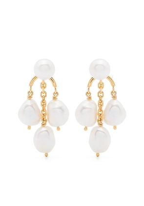 Wouters & Hendrix pearl-embellished earrings - Gold