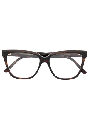 Jimmy Choo Eyewear square-frame glasses - Brown