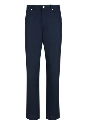 Bally mid-rise straight-leg chinos - Blue