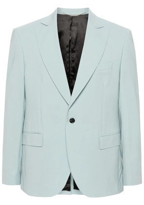 John Richmond single-breasted wool-blend blazer - Blue