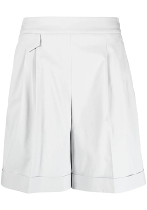 Eleventy cotton-blend tailored shorts - Blue