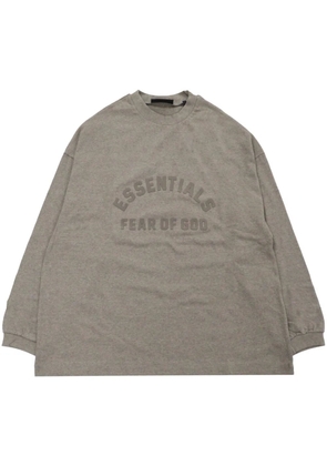 FEAR OF GOD ESSENTIALS logo-print cotton T-shirt - Grey
