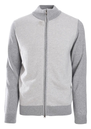 Borrelli zip-fastening jacket - Grey
