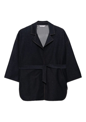 Max Mara belted jacket - Blue