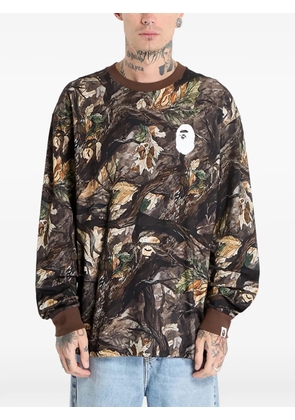 A BATHING APE® long-sleeve T-shirt - Brown