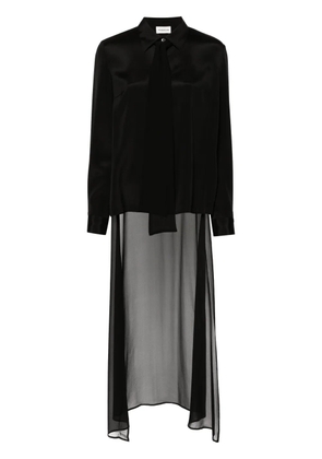 P.A.R.O.S.H. silk shirt - Black