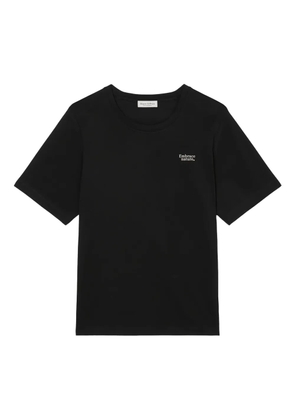 Marc O'Polo slogan-print cotton T-shirt - Black