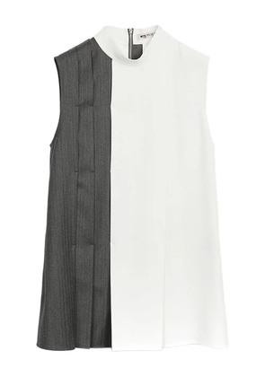 Ports 1961 asymmetrical panelled blouse - White