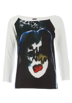 Nico printed longsleeved t-shirt - White