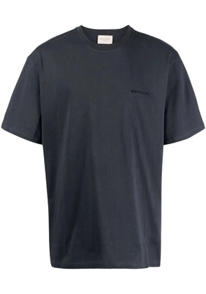 Buscemi logo-print cotton T-shirt - Blue