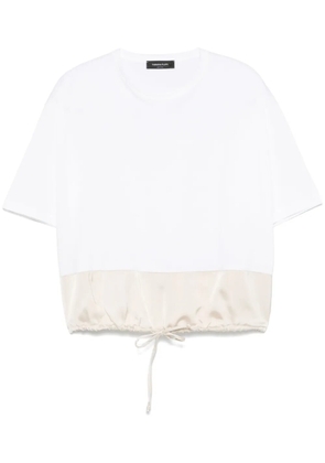 Fabiana Filippi panelled top - White