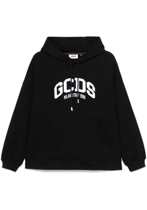 GCDS Lounge Logo 1988 hoodie - Black