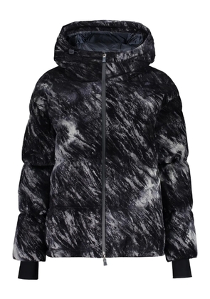 Herno hooded zip-up jacket - Black