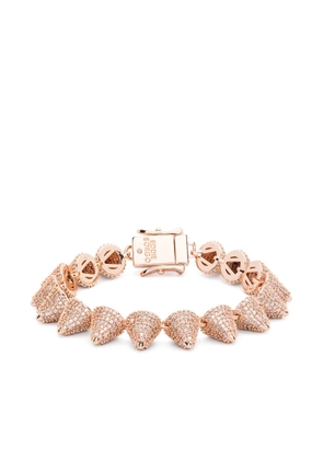 Eddie Borgo Pavé Cone bracelet - Pink