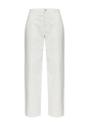 By Malene Birger cotton straight jeans - White