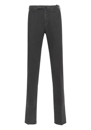 Incotex mid-rise straight-leg chinos - Grey