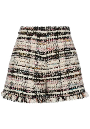 Giambattista Valli tweed shorts - White