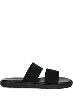 VAGABOND double-strap slide sandals - Black