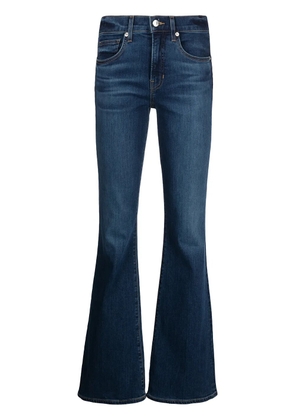 Veronica Beard Beverly high-rise flared jeans - Blue