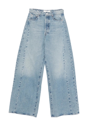 MOTHER panelled cotton jeans - Blue