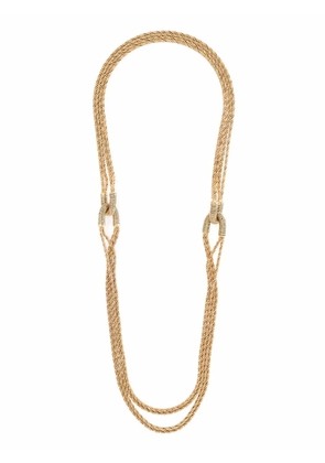 Aurelie Bidermann Gerlinda multichain necklace - Gold