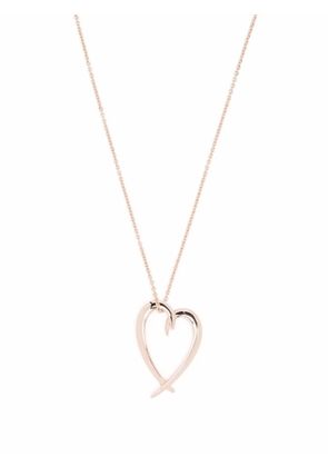 Shaun Leane Hook heart pendant necklace - Pink