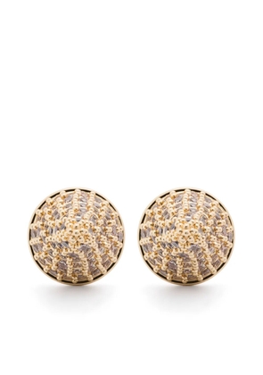 Eddie Borgo Pavé Cone earrings - Gold