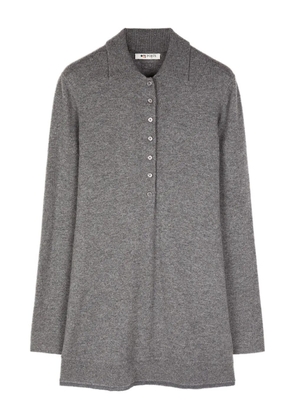 Ports 1961 cashmere polo shirt - Grey