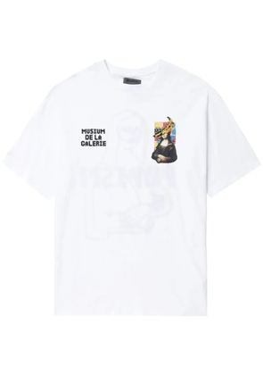 Musium Div. Popism cotton T-shirt - White