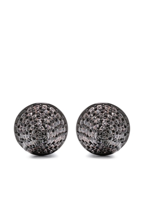 Eddie Borgo pavé cone stud earrings - Grey