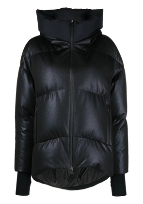 Herno hooded feather-down coat - Blue