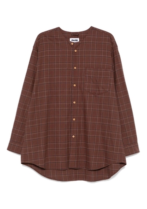 Magliano checked shirt - Brown