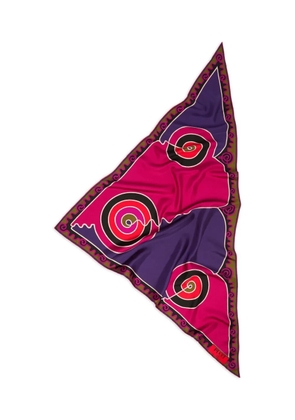 PUCCI Astro print scarf - Pink
