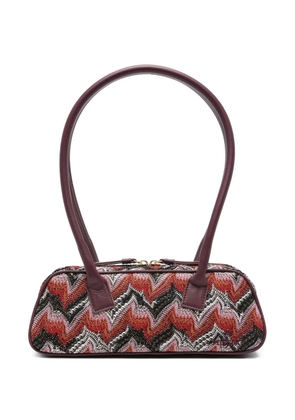 Missoni zigzag-pattern shoulder bag - Purple