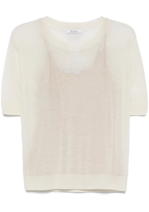 Max Mara Negelia T-shirt - Neutrals
