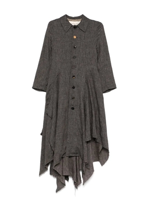 A Tentative Atelier single-breasted coat - Grey